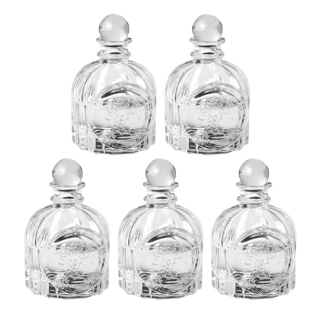Home Fragrance Perfume - 5 takım koku şişeleri şeffaf fransız