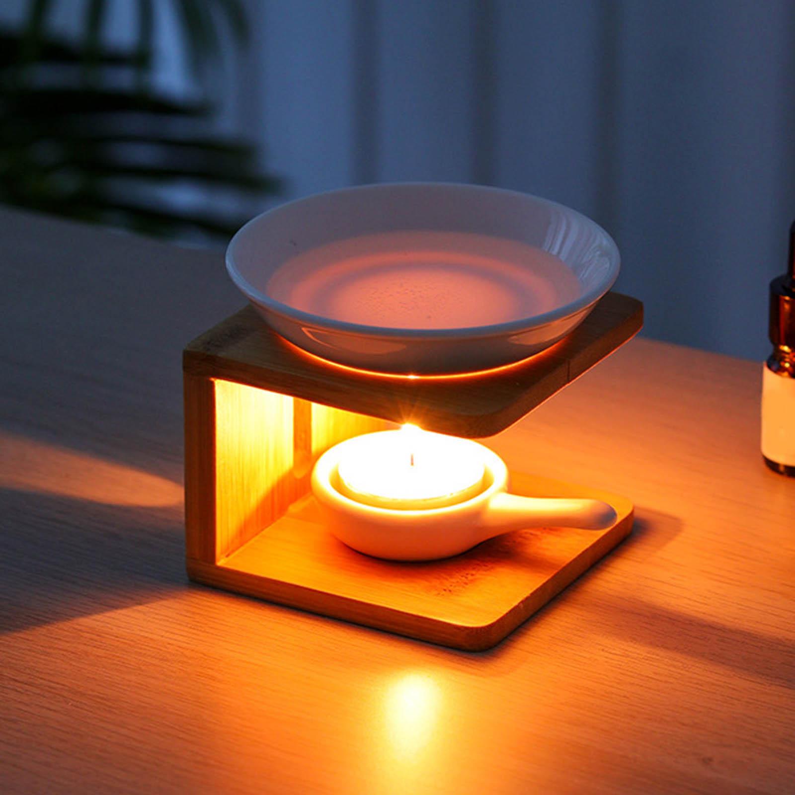 Home Fragrance Candles - Uçucu yağ yakıcı Aroma YAYICI bambu