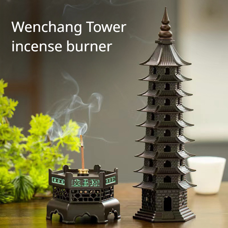 Home Fragrance Candles - Wenchangta tütsü brülör tel tütsü yalan