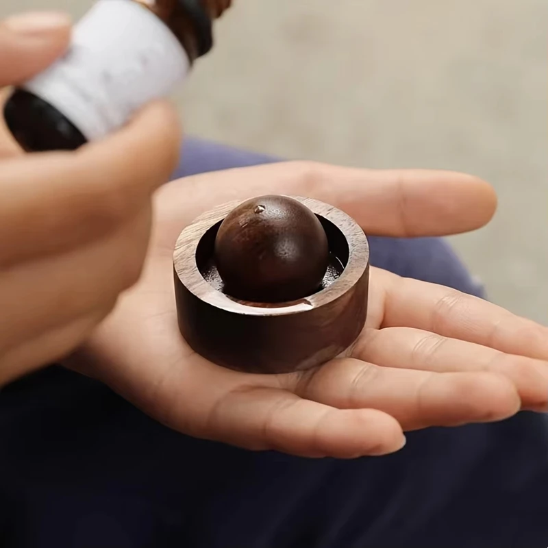 Home Fragrance Potpourri - Ahşap Top Esansiyel Yağı Difüzörü Aroma