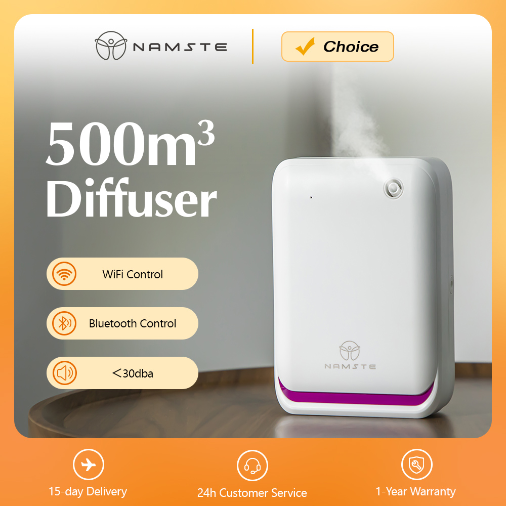 Home Fragrance Diffuser - NAMASTE 500m³ Büyük Oda Aromaterapi Makinesi
