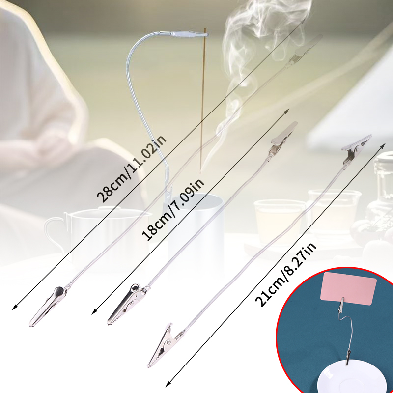 Home Fragrance Diffuser - 10 adet çift başlı Metal tütsü