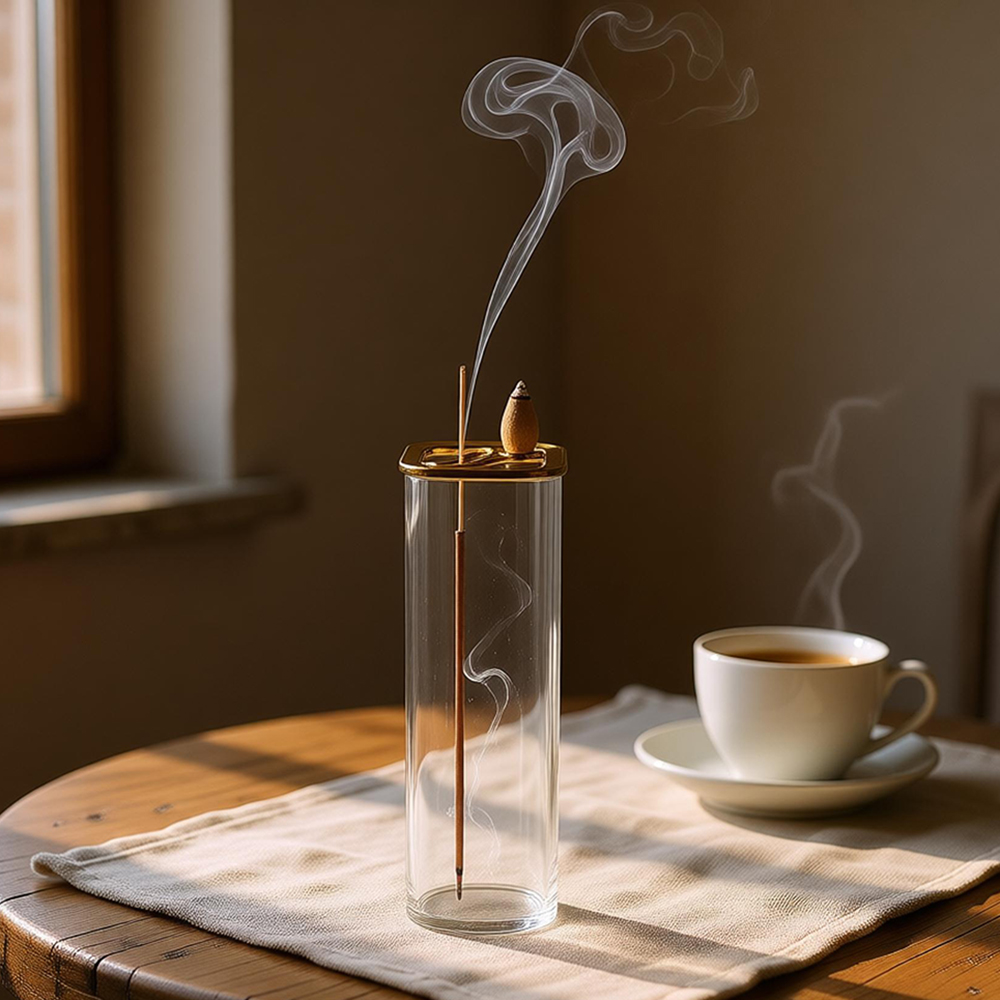 Metal ve Camdan Çift Taraflı T - Home Fragrance Incense Sticks incelemesi ve fiyatı