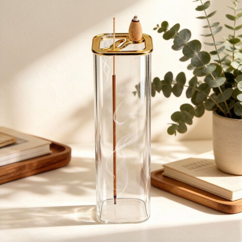 Metal ve Camdan Çift Taraflı T - Home Fragrance Incense Sticks incelemesi ve fiyatı