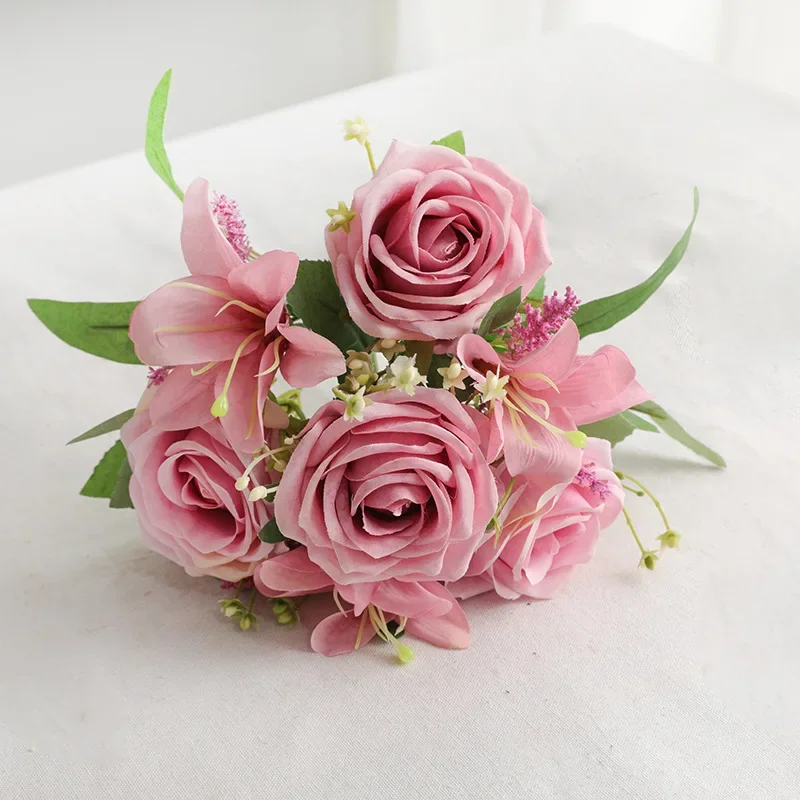 Düğün yapay çiçekler kar tanes - Home Fragrance Rose incelemesi ve fiyatı