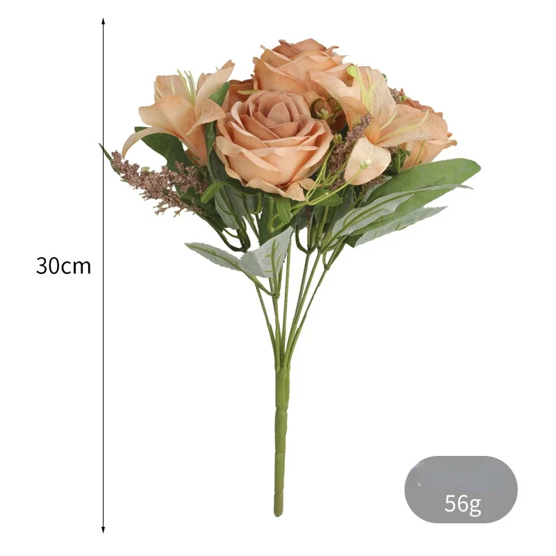 Düğün yapay çiçekler kar tanes - Home Fragrance Rose incelemesi ve fiyatı