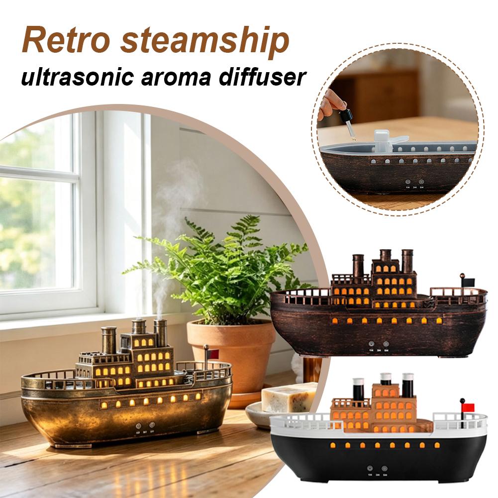 Retro Buharlı Tekne Ultrasonik - Home Fragrance Essence incelemesi ve fiyatı